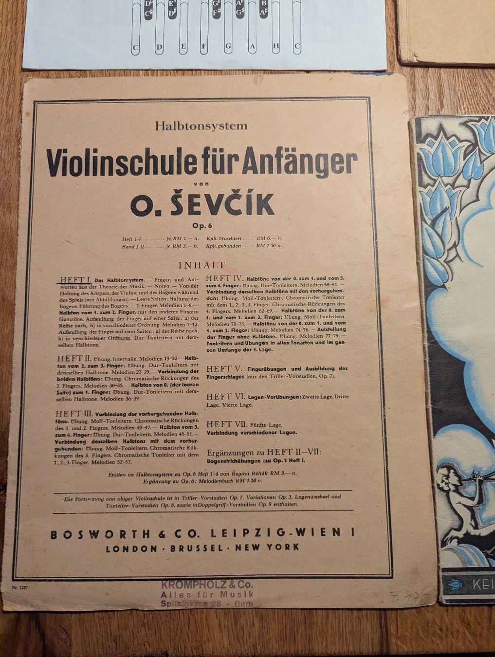 Libri: alte Notenblätter und Notenhefte – Usato da Basel venduto da labaffe01 1