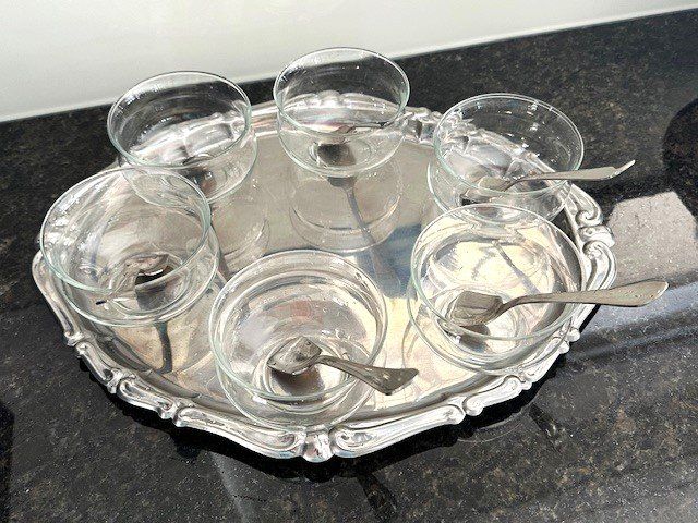 Piatti di portata: DeSSeRt /  EissChaLen SerVieRtAbLett – Usato da Winkel venduto da zeho
