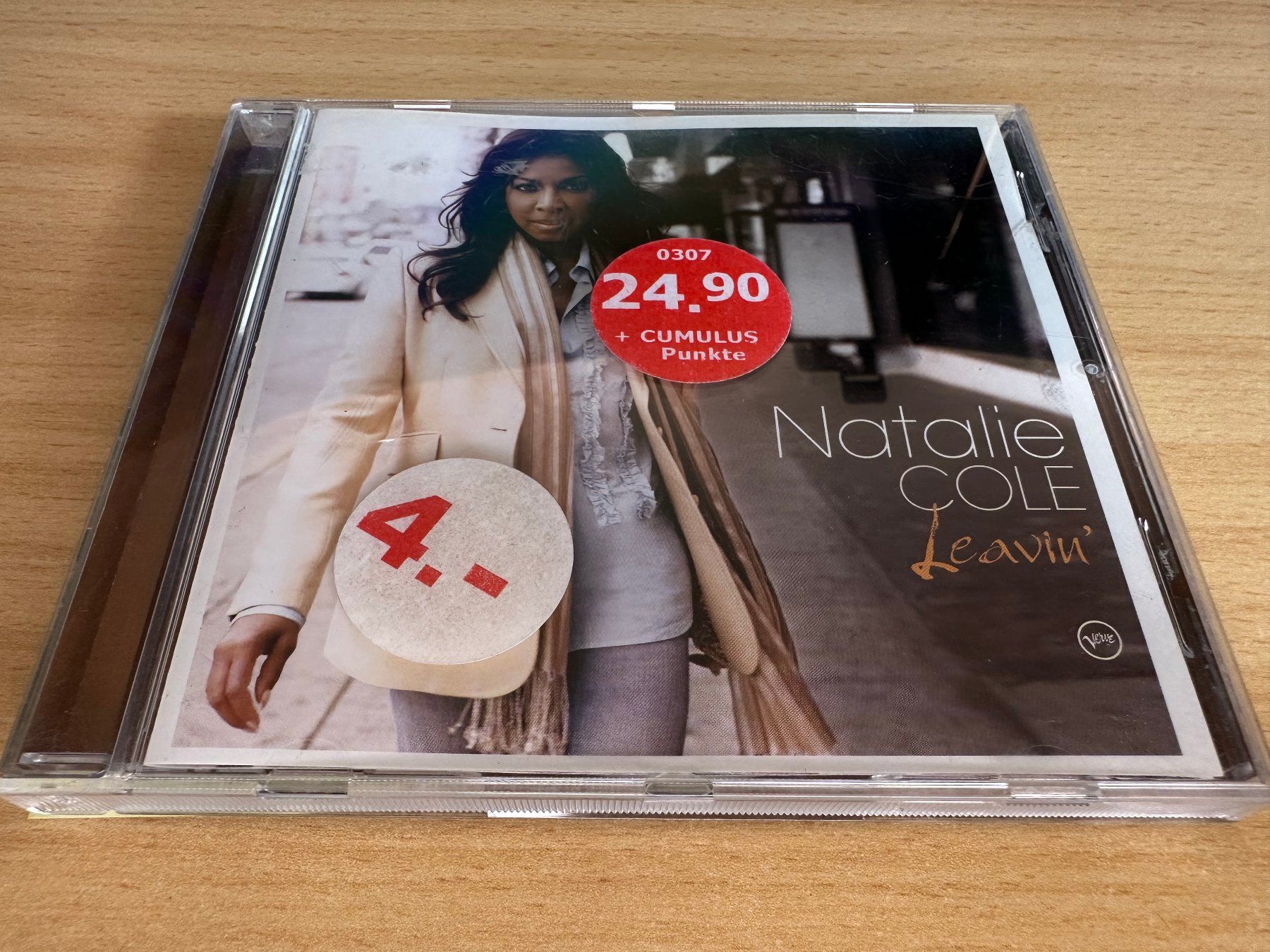 CD: Natalie Cole – Leavin' – Usato da Rikon im Tösstal venduto da Alpenmutz
