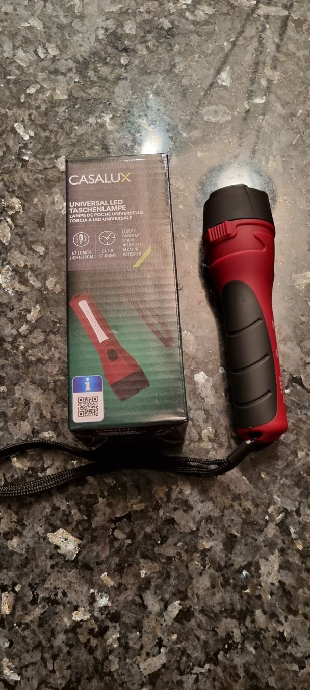 Lampade: LED Taschenlampe Casalux – Nuovo (secondo la descrizione) da egliswil venduto da Maggy6