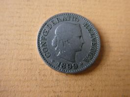 Schweiz 1899, 10 Rappen