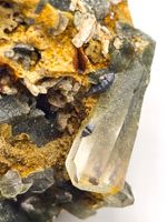 Anatase Crystal on Quartz, Crapteig, Grisons
