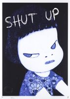 Death, Nara shut up, limitierter Kunstdruck
