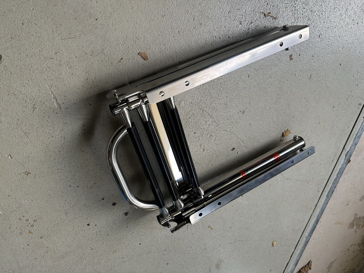 Scale: Boot Badeleiter aus Edelstahl für Boot, Top Zustand! – Nuovo e nell'imballaggio originale da Bichelsee venduto da 123Tremp321 1
