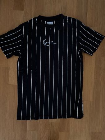 Karl Kani gestreiftes T-Shirt Schwarz Weiss Gr S Sommerli...