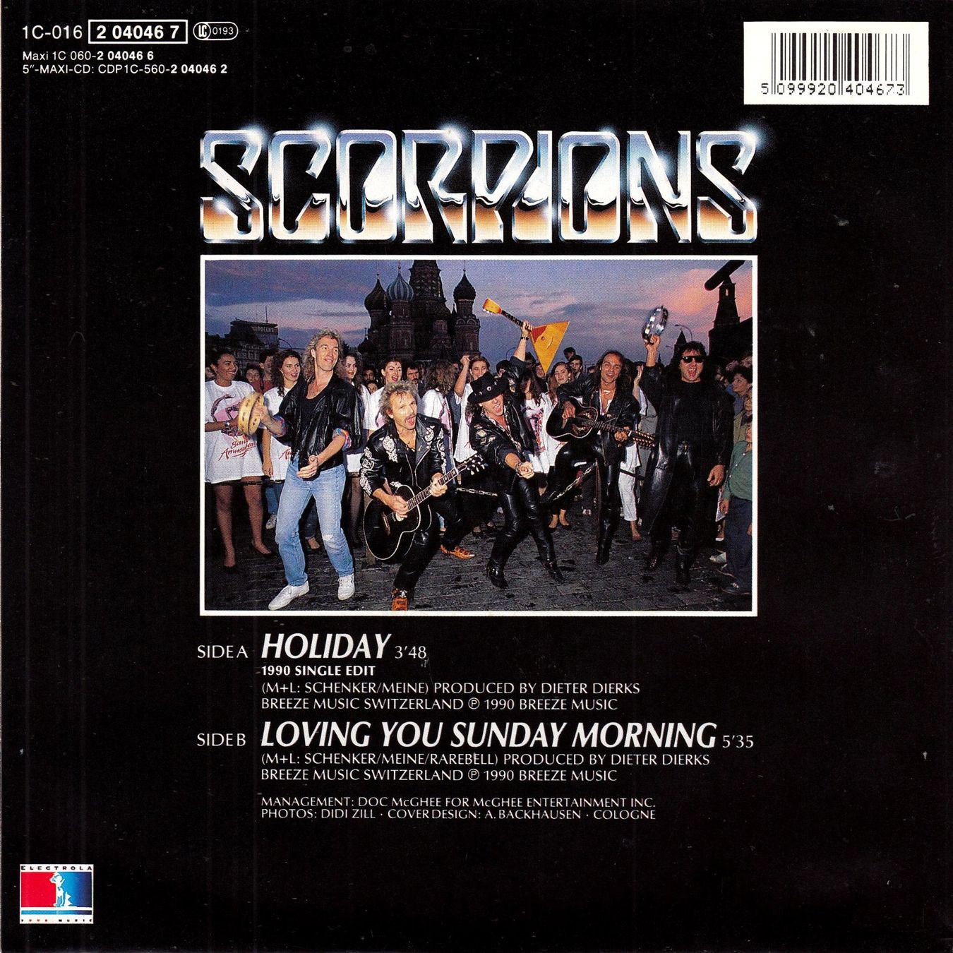 Schallplatten: Scorpions Vinyl Single von 1990 – Gebraucht aus Volketswil von Abcrecords 1