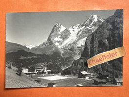 8730 Mürren: Palace des Alpes. Eiger und Mönch.