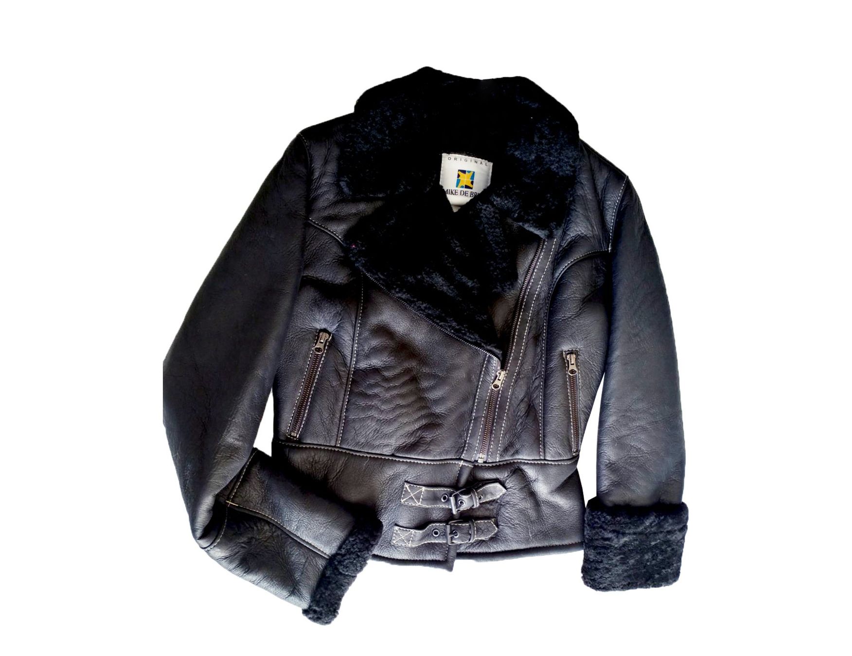 Giacche: Lederjacke mit australischer Schearling-Wolle – Nuovo e nell'imballaggio originale da Gersau venduto da LederjackenCH