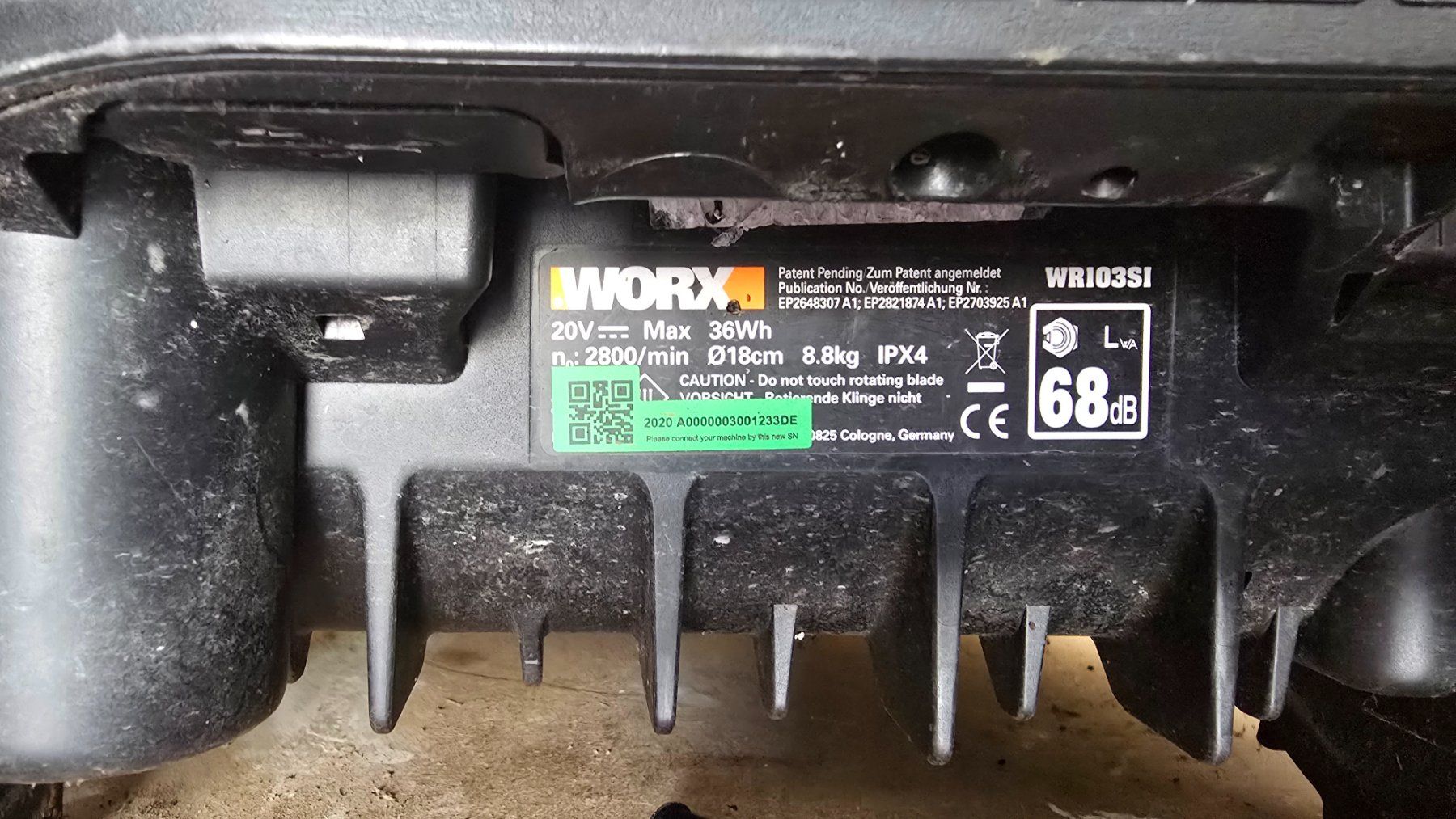 Tagliaerba: Worx Rasenmäher WR103SI – Difettoso da Triengen venduto da Spooni1 4