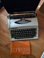 Vintage Schreib Maschine Adler Contessa Koffer Schreibmasch