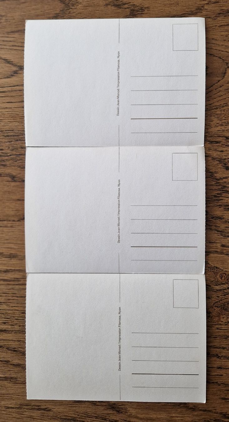 Cartoline postali: Dessin Jean Monod – Usato da Ebikon venduto da Donar50 1