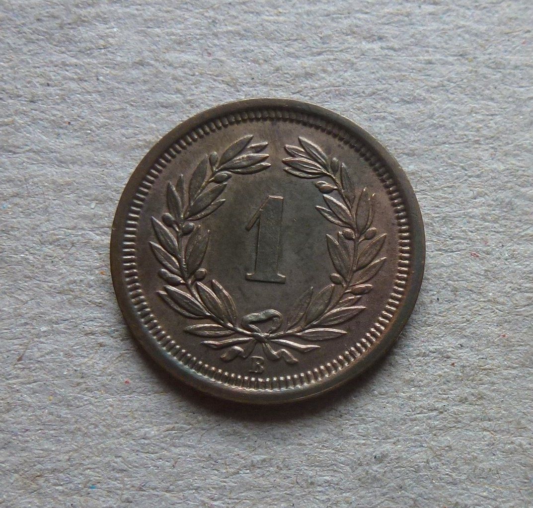Tutti le monete: ++ 1 Rappen 1887, gute Erhaltung – Usato da Walkringen venduto da Casablanca777 1