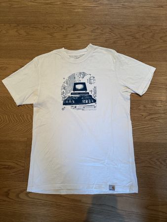 Carhartt Shirt weiss „The future is not human“ Gr. S