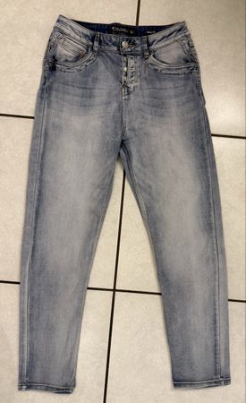 Mom Fit Jeans Multiblu Grösse 36 wie neu sommerlich light bl