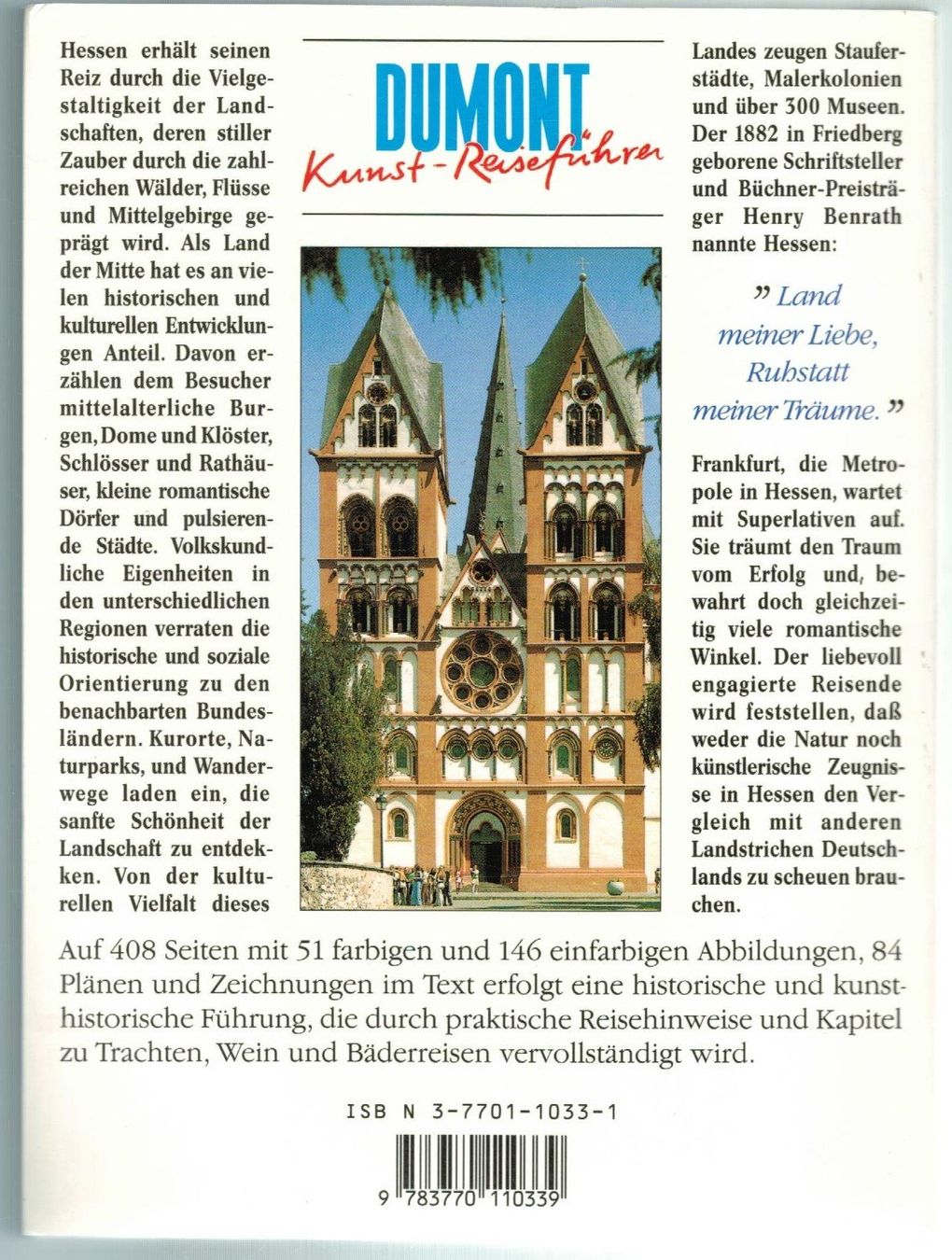 Libri: DuMont Kunst-Reiseführer; Hessen – Usato da Zürich venduto da tol_b7c7 1