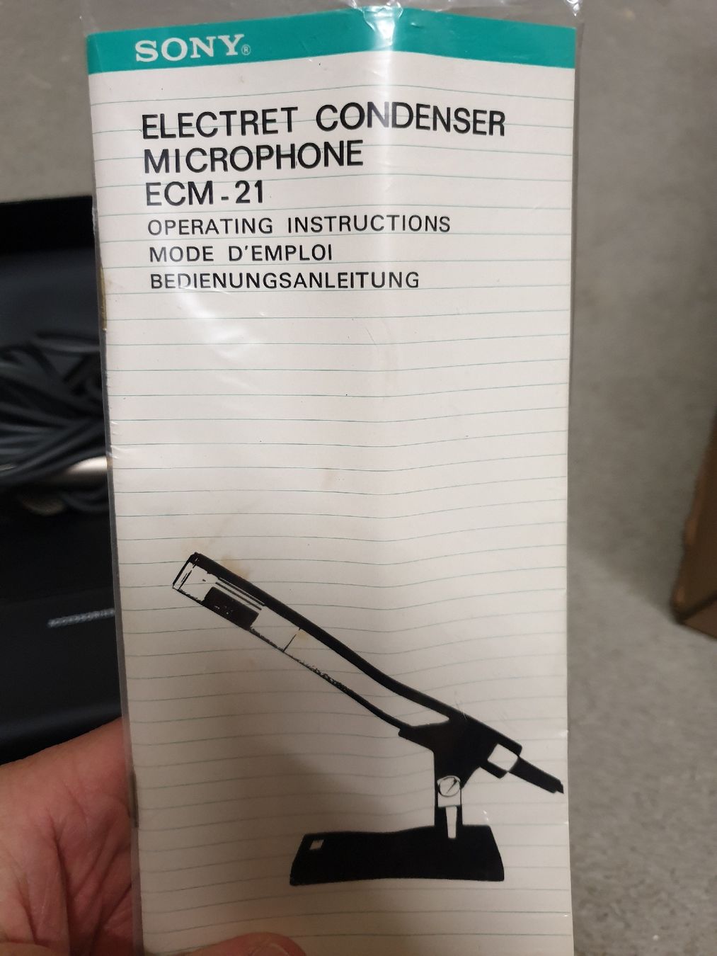 Sony Microfoni: Mikrofon sony ECM 21 – Difettoso da Ittigen venduto da Ziok187 8