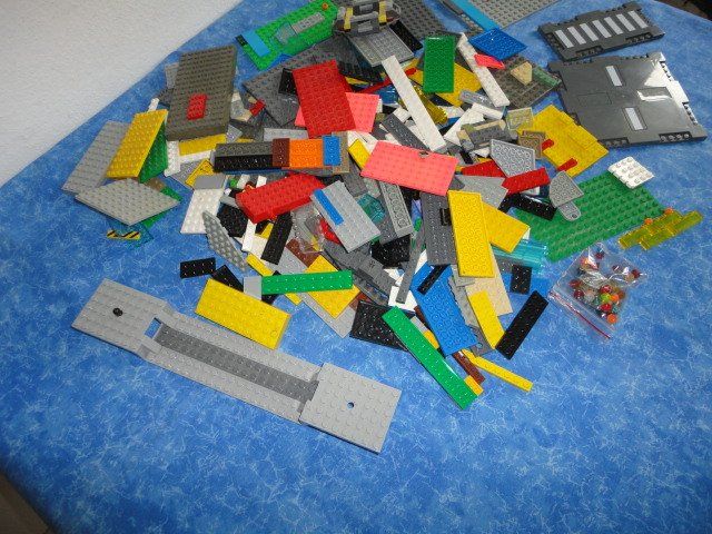 Lego Giocattoli: LEGO  CA.1,159 KILO PLATTEN-PLÄTTCHEN UND TRANSPARENTE – Usato da teufen venduto da Donschabl 3