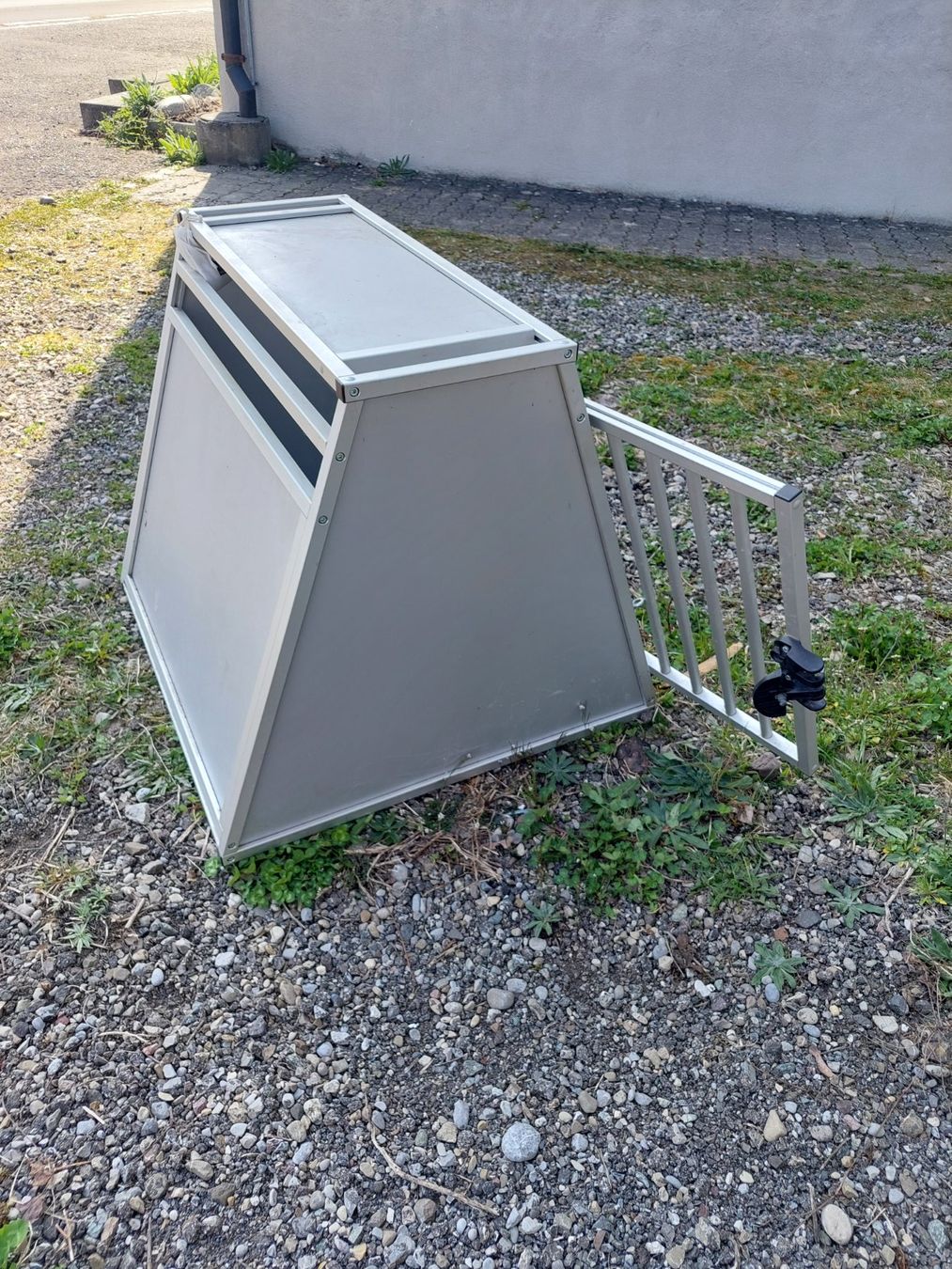 Gabbie, trasporto & Sicurezza: Hundebox Transportbox fürs Auto – Usato da balterswil venduto da minkewhale2007 3