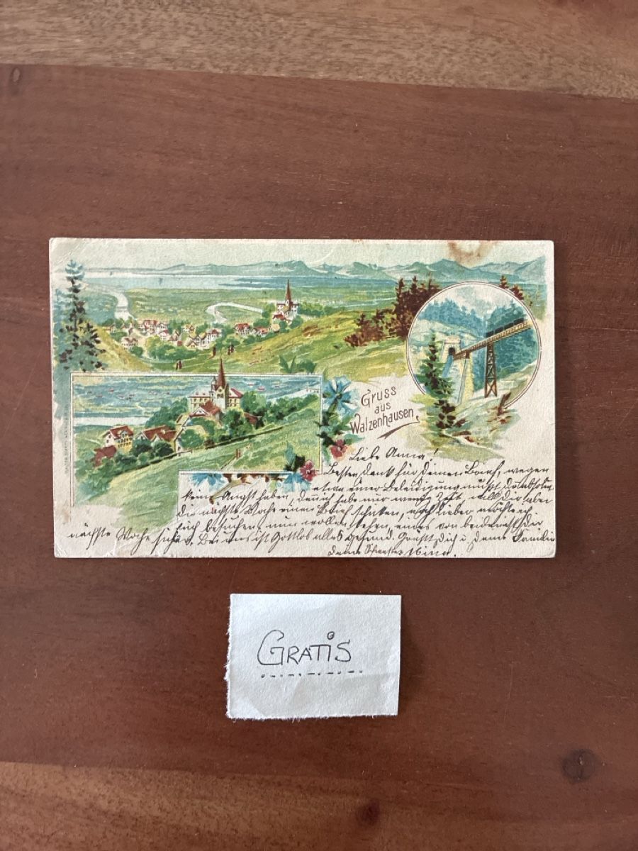 Cartes postales: 13 Ansichtskarten Schweiz von Walzenhausen AP – D'occasion à Oftringen par Cla.vD.74 4