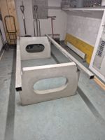 Tischtennistisch  - Beton + Stahlträgerkonstruktion