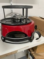 Fondue Caquelon und Rechaud