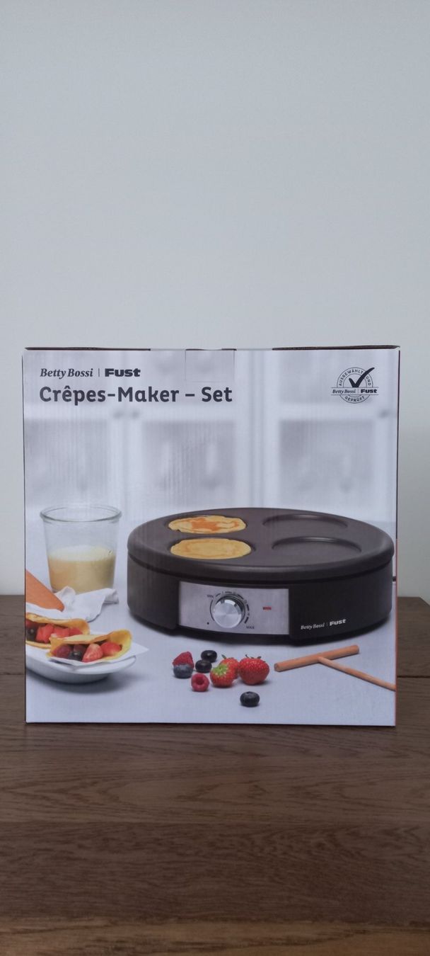 Betty Bossi Küchengeräte: Crepes Blinis Maker Set Betty Bossi Neu – Neu und originalverpackt aus Riehen von Valflyfi 4