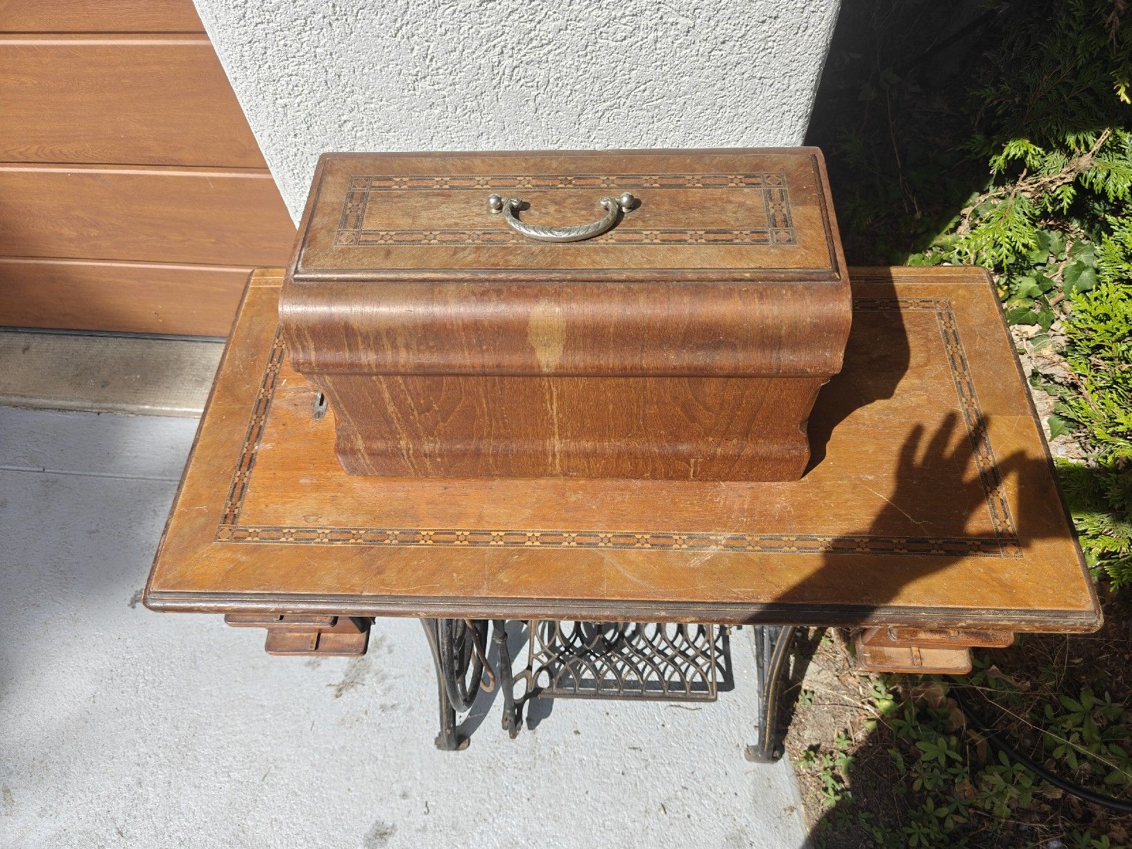 Nähmaschinen: Machine à coudre vintage Gritzner  – Defekt aus Grand-Lancy von E.moix 5