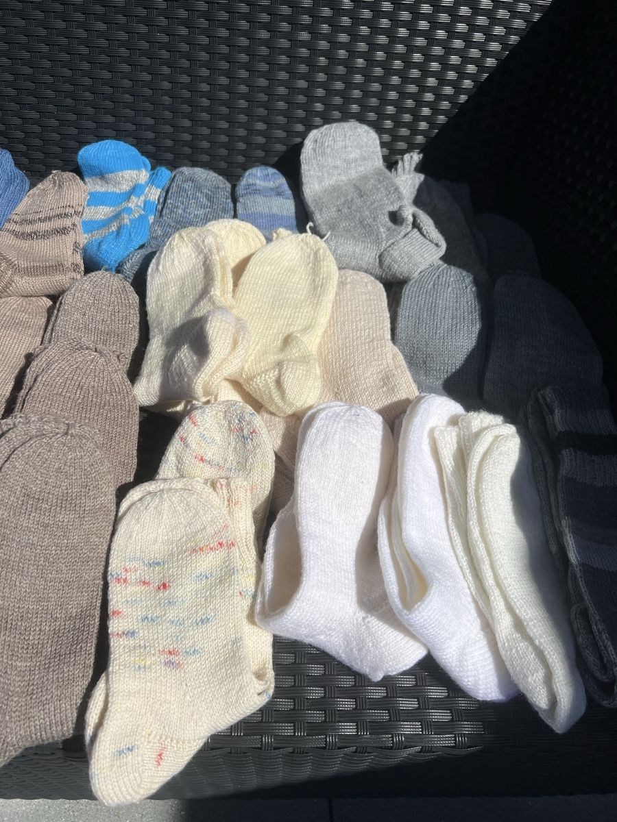 Calze: Diverse Wollsocken Handarbeit – Nuovo e nell'imballaggio originale da Bülach venduto da Cucculi 3