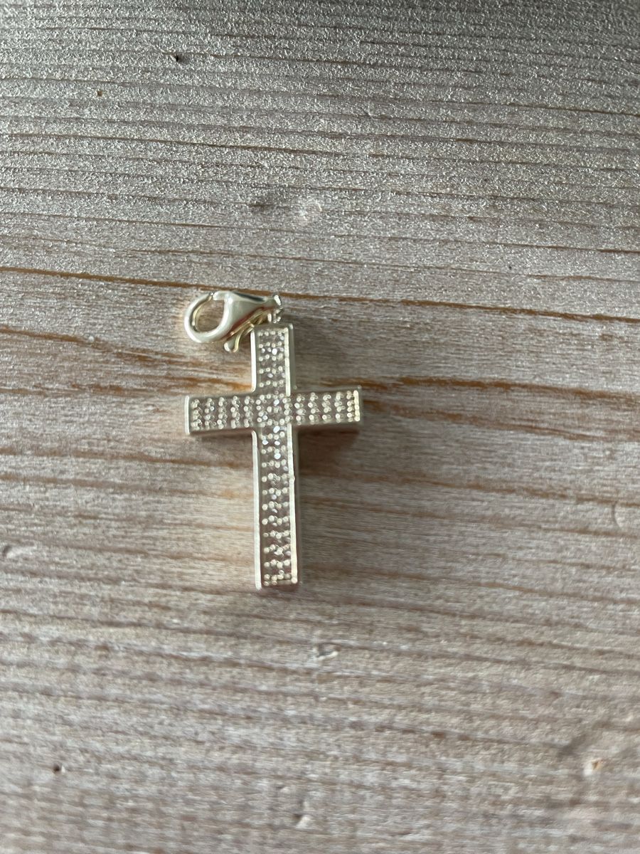 Thomas Sabo Anhänger: Thomas Sabo Charm Kreuz Anhänger Charm – Neu (gemäss Beschreibung) aus Baar von sabisun66 2