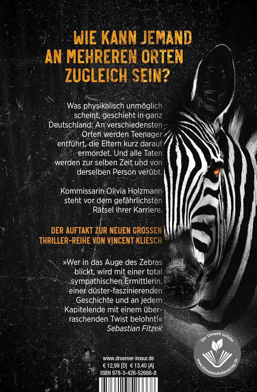 Libri: Im Auge des Zebras – Usato da Heimberg venduto da Rockenrol 1