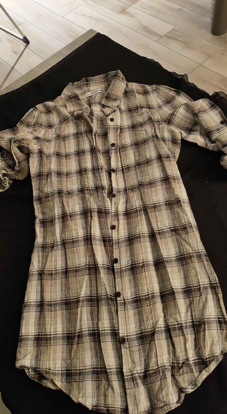 Camicette: Karierte Long- Bluse Grösse S/M – Nuovo (secondo la descrizione) da Gipf-Oberfrick venduto da minini