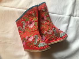 Antike chinesische Schuhe, Lotus schuhe