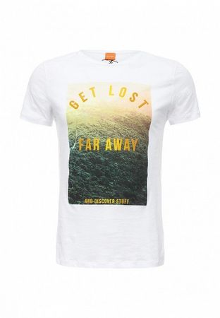 36. T-shirt homme Boss Orange, taille L, blanc