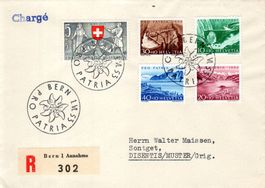CHARGÈ PRO PATRIA SERIE 1953 AUSGABETAG - LU6