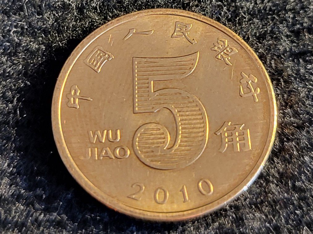 Toutes les monnaies: China 5 Jiao 2010 – D'occasion à Schindellegi par Peter8834