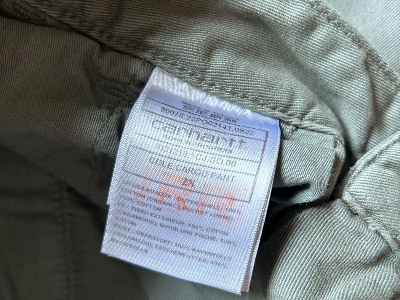 Carhartt Hosen: Carhartt Cargo Hose – Neu (gemäss Beschreibung) aus St. Gallen von look-twice 2
