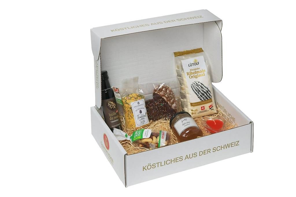 Sonstige Dekorationen & Accessoires: Lagerverkauf Schweizer Feinkost & Geschenkboxen – Gebraucht aus Rheinfelden von Gourmet_Koerbli_AG 2