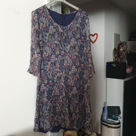 Massimo Dutti Seidenkleid Gr. ital. 42