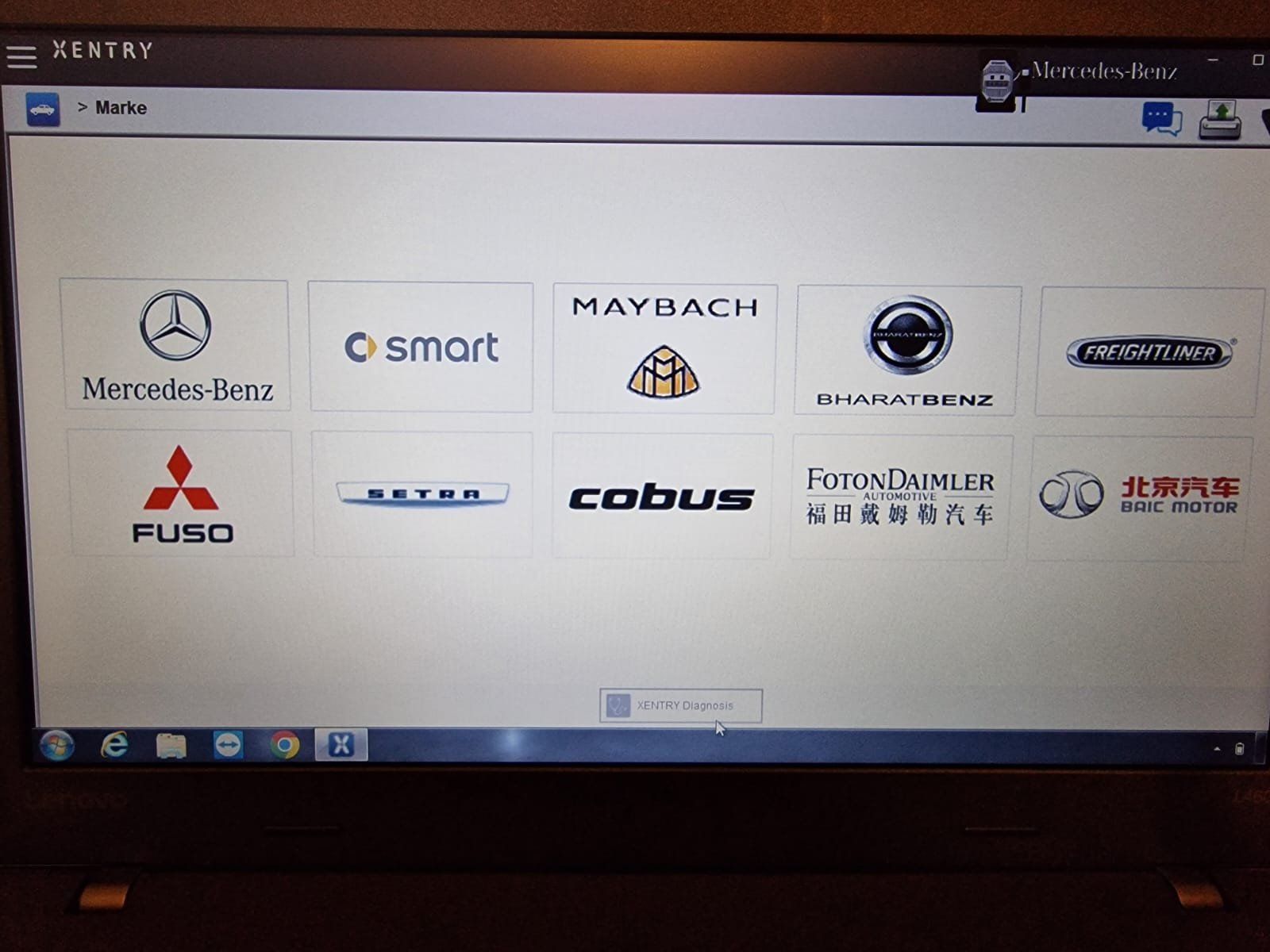 Tutti gli attrezzi: MB Star XENTRY Diagnose Computer Mercedes Benz Diagnostic – Usato da Chur venduto da _xtronix_ 6