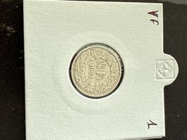 Swiss ½ franc 1921 Silver Coin