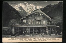 Interlaken, Chalet Suisse, en face de l'