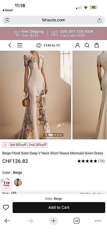Kleider: Occasion maxi dress  – Gebraucht aus Genève von eka_c9sf 2