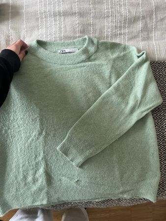 Zara Pullover in Mint Grün