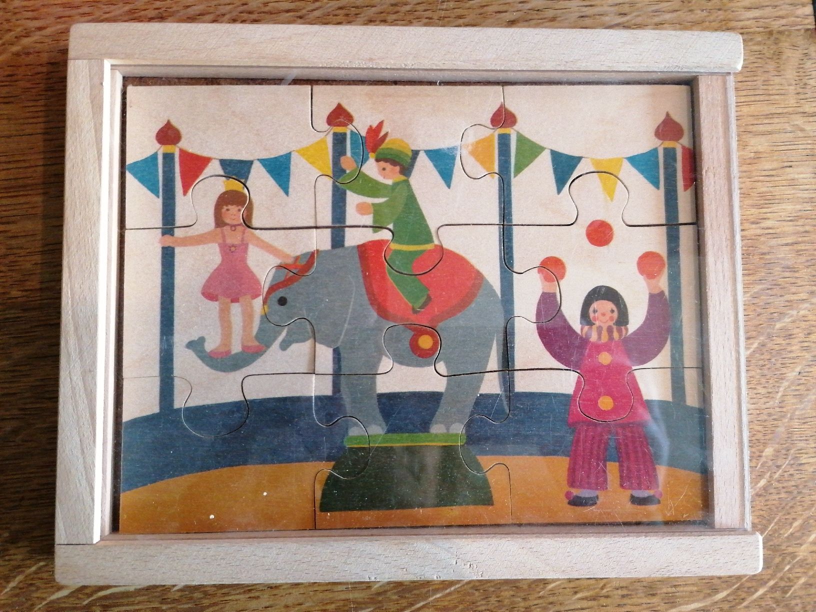 Puzzle: Holzpuzzle Zirkus – Usato da Kaltacker venduto da Ddudi