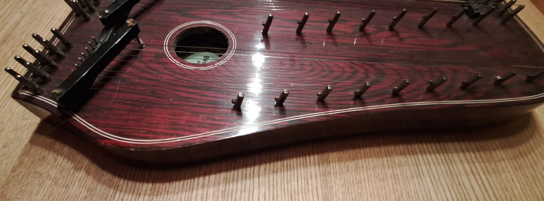 Musikinstrumente: Zither Hostettler Bern  – Gebraucht aus Adlikon b. Andelfingen von Kraemse 8