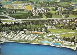 MORGES vue aérienne - Camping und Schwimmbad