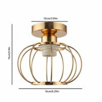 Lampe Deckenlampe goldig neu