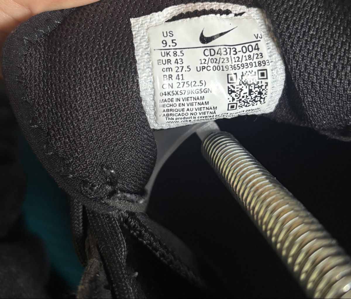 Nike Scarpe da uomo: Nike React Vision, Gr. 43, Top Zustand, Schwarz, CH! – Usato da Wangen ZH venduto da lin_q2yn 4