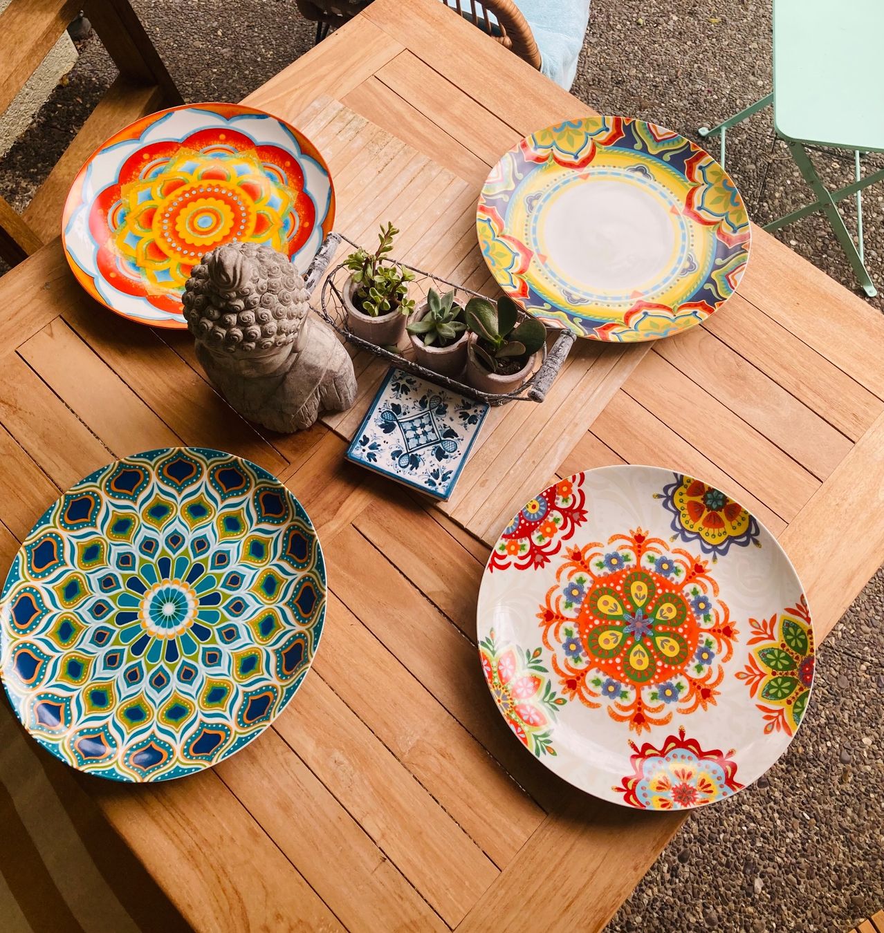 Piatti: 6 TELLER BOHO IBIZA STYLE – Nuovo (secondo la descrizione) da baden venduto da Let-it-flow1969 7