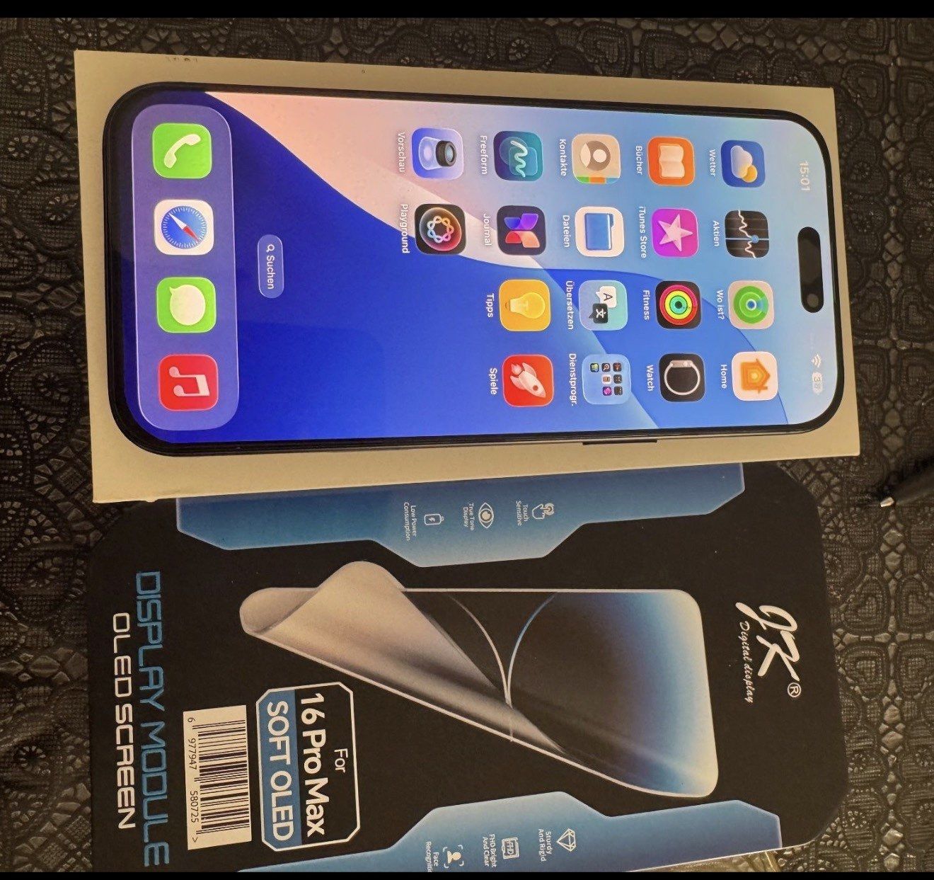 Apple Telefoni cellulari / Smartphones: Apple iPhone 16 Pro Max 256 GB grau gebraucht – Usato da Meierskappel venduto da val_plv5 1